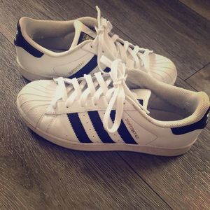 adidas SUPERSTAR sneakers, unisex, men’s size 6.5